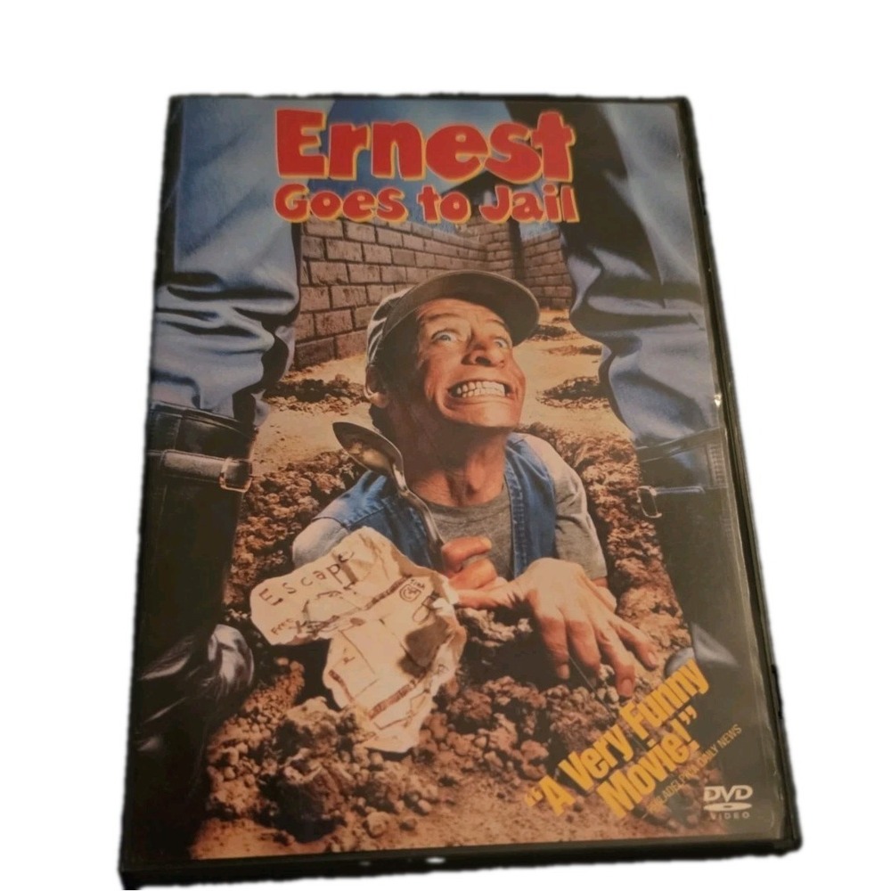 Ernest Goes to Jail (DVD With Insert) Jim Varney Family Comedy Movie